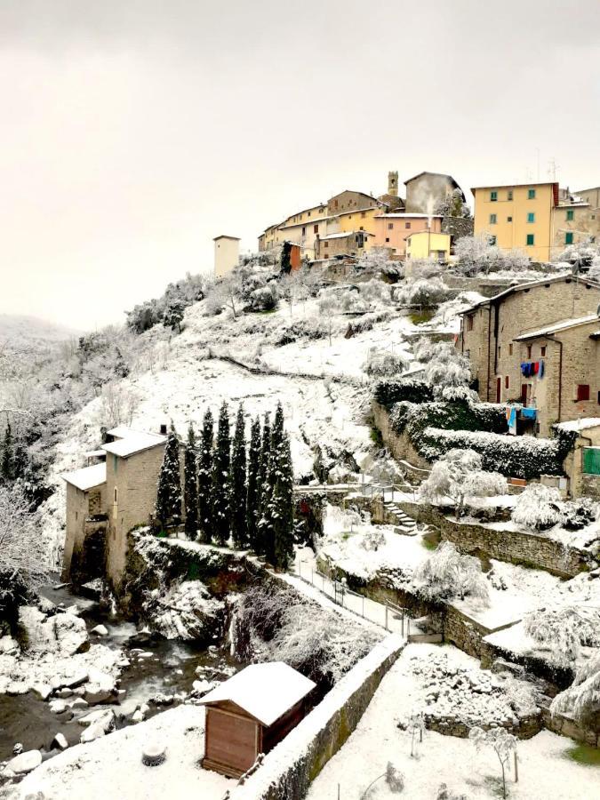 Bed and Breakfast Ex-Mulino Pontevecchio Pelago Esterno foto